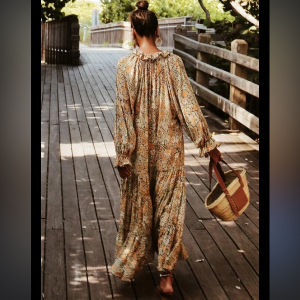 Free People Floral Maxi Dress - Picture 5 of 9